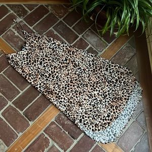 Cheetah Spaghetti Strap Dress